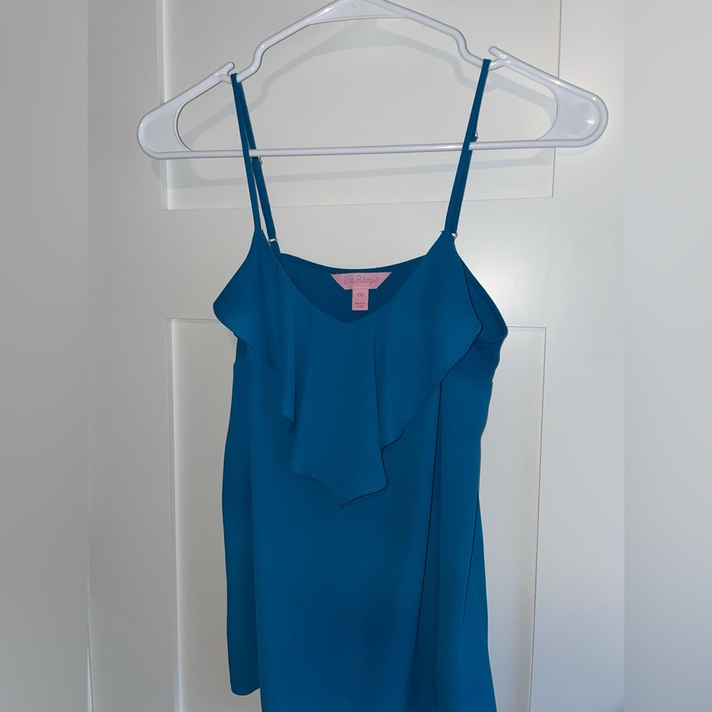 SALE - Lilly Pulitzer Karmen Cami in Tidal Wave XXS